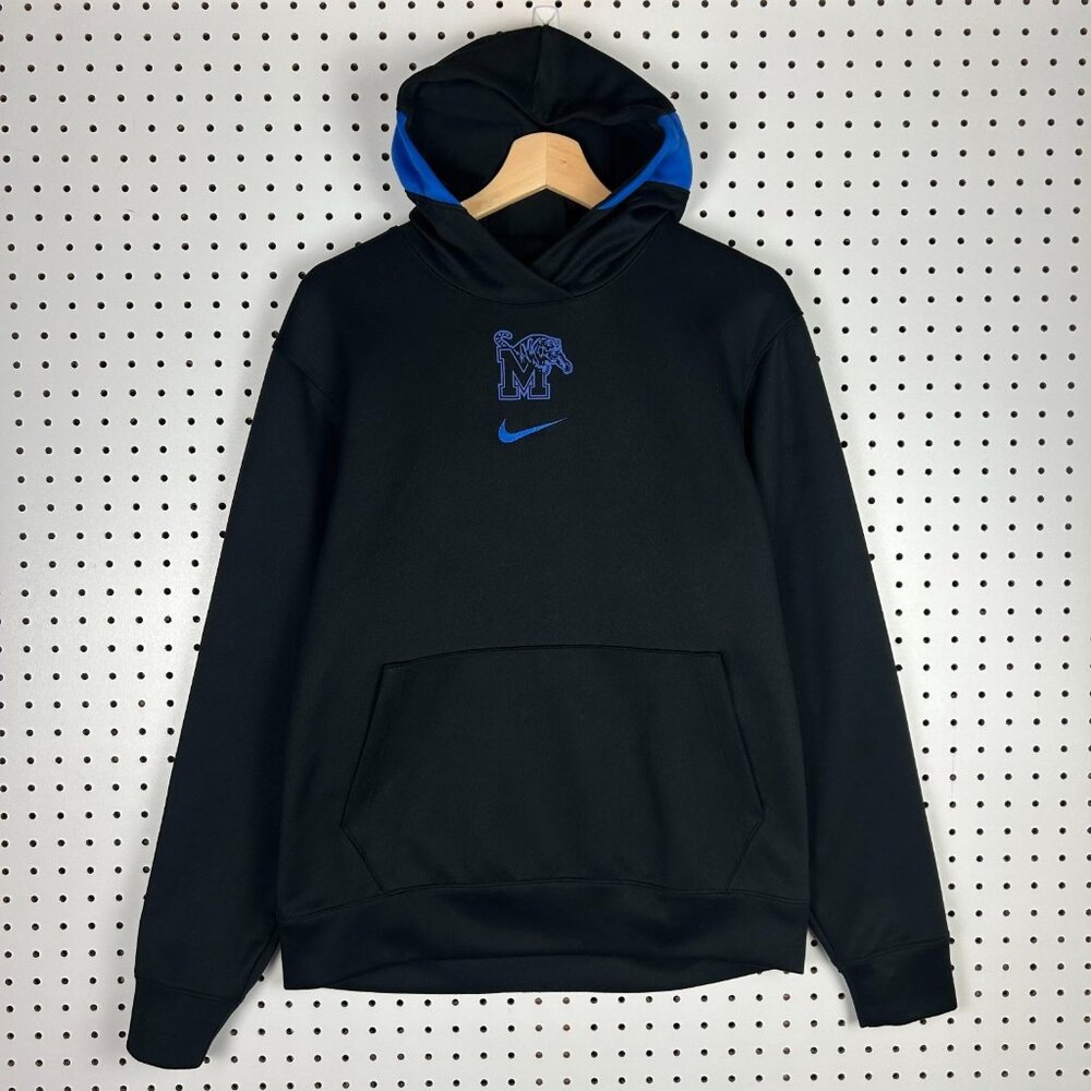 Nike 1 Cent Memphis Tigers Hoodie Small Black Warm Up Team Issued Penny Hardaway